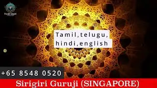 Top Astrologer in Singapore | Pandit Sirigiri Guruji Remedies for Marriage, Health & Life Problems