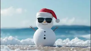 45-Minute Summer Christmas Mix - Warm, Festive & Sun-Kissed | HushTone Studios