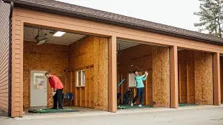 Winter Facilities: Heated Driving Range | Maple Hill Golf