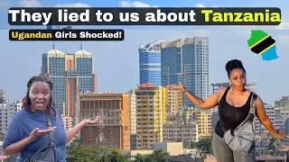 They lied to us About Tanzania! 😱 Ugandan Girls shocked by World Class Infrastructures in Tanzania