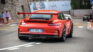 Porsche 991 GT3 RS - Accelerations & Driving in Monaco !