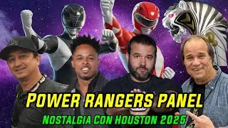 Power Rangers Panel Nostalgia Con Houston w/ Austin St. John, Walter Jones, Tony Oliver, Danny Wayne