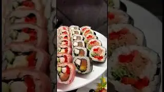 #sushi #maki #rolls #japan #teppanyaki #chefs #foodblogger #trending