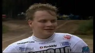 1990 Kari Tiaisen haastattelu. Masters of motocross Italia. Enduro SM Sipoo