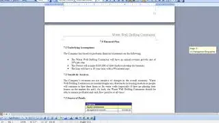 Water Well Drilling Contractor Business Plan