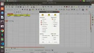 Ubuntu 18.04 Libreoffice- Transpose Excel Data