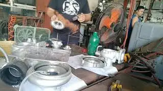 overhauling of turbocharger Garrett T04B for cummins 6bt