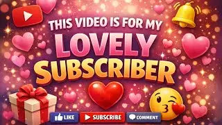 Reply to my one lovely subscriber ❤️💖💕