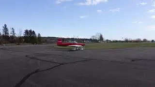 Vans RV7a Landing and Taxi