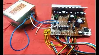 4440 ic audio board में 12 0 12 transformer कैसे जोड़ें? || how to 12 0 12 transformer to 4440 board