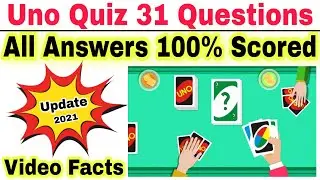 Uno Quiz 100% Answers Uno Quiz Update Video Facts