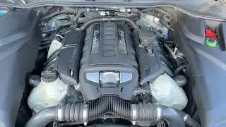 2017 Porsche Cayenne Turbo Engine Idling- Bring A Trailer 
