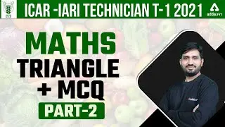 ICAR IARI Technician T-1 2022 | Maths | Triangle + MCQ Part 2
