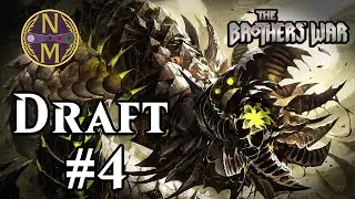 The Brothers' War Draft #4 | Wurmcoil Engine is INSANE | MTG Arena Premier Draft