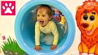 HTVS - ВЛОГ Детская площадка 🍨 развлечение для детей Playground for kids Хаски ТВ
