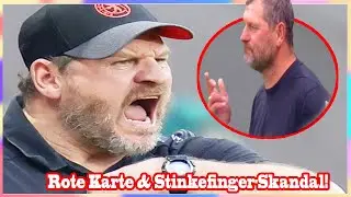 Rote Karte & Stinkefinger-Skandal! Was droht Steffen Baumgart jetzt? 😱🔥