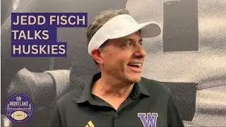 Jedd Fisch speaks after Washington's 