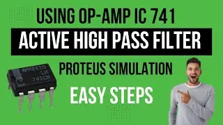 Active High Pass Filter #allaboutelectronics #electronics #mustaqkunnur