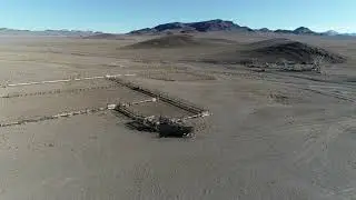 Cedar Pipeline Ranch in Railroad Valley, Nevada; drone video