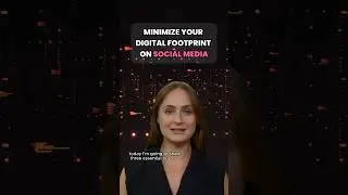 Minimize Your Digital Footprint: 3 Quick Social Media Tips | #shorts