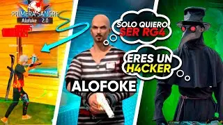 ALOFOKE H4CKER VS RG4 PLAGA *SE DESCONTROLA TODO* | Free Fire