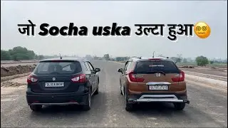MS S-CROSS VS HONDA WR-V Drag Race🔥