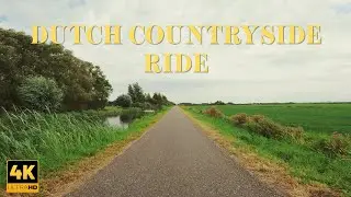 1hr Peaceful Dutch Countryside Cycling in 4K | Relaxing Classical Music Ride