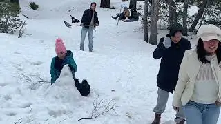 #ដំណើរកំសាន្ត #Trip #snowday #RealLifeInTheUSA 