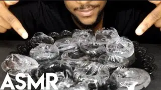 HOLLOW ICE RINGS ASMR | CRISPY ICE SOUND | 🎄ICE-MAS⛄| VLOGMAS DAY 12