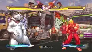 SF X T Ranked: Rhyllis & ffi AfroNinja (Xiaoyu, Kuma) vs leonleonheart (Cammy, Ken)