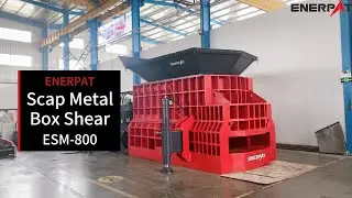 Enerpat Box style scrap metal shear for long size or oversize metals