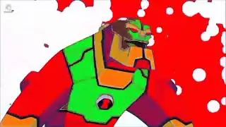 Calvin 10 Ultimate Alien: Albedo's Ultimate Bloxx (Hyper Evolved Bloxx) Transformation
