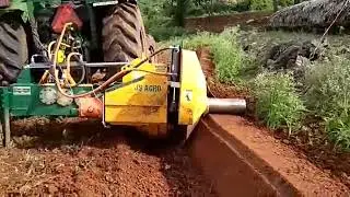 Bharat ridge plaster 1010🚜💥 demo videos of different fields +91 98427 52890