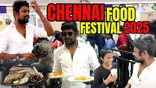Besant Nagar Beach Christmas Food Festival 2025 🎄🍔 | Chennai Vlog Sathis vibes