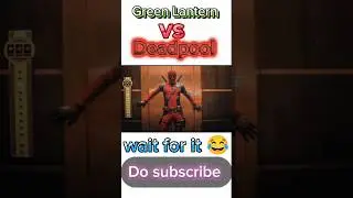 Deadpool 3 vs green lantern dress up scene #funny #marvel #shorts #moviescenes