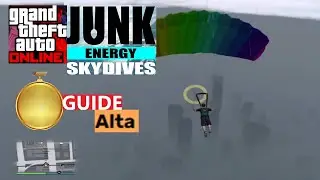 Junk Energy Skydives Gold Medal Guide Alta GTA Online