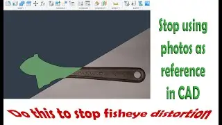 No more fisheye reference photos for CAD drawings. Why hasn't anyone done a video on this before?