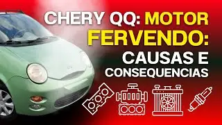 Chery QQ - Como detectamos problemas de cabeçote, radiador, junta e pistões.