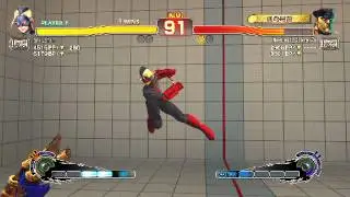 ari_shin(Decapre) vs No-Leaf_Clover76(M.Bison) - USF4 Endless Match 1