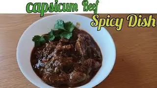 Capsicum beef curry Recipe / Gene's Sweet Home