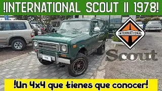 Review International Scout II 1978! !Hacen camiones y este 4x4! ¿Lo conocías? (Aceite y Alcohol)