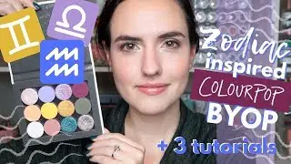 Zodiac Sign Inspired ColourPop BYOP | The Air Signs! Eyeshadow for Libra, Gemini & Aquarius