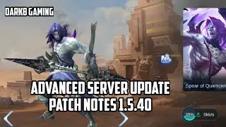 Advanced Server Update Patch Notes 1.5.40 | Revamped Moskov's Ultimate and more | MLBB