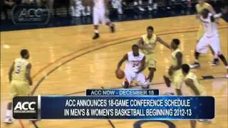 ACC Basketball Schedule to Expand to 18 League Games