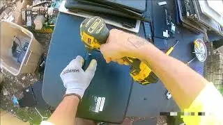 E-Waste Recycling: Opening Laptops to Remove Batteries, RAM and HDD/SSD