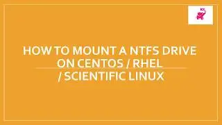 How to mount USB/ NTFS drive Linux CentOS / RedHat