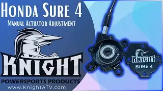 Ручная регулировка привода Honda Sure 4