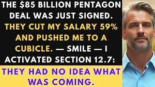 I Got A 59% Pay Cut After Closing An $85B Pentagon Deal&mdash;So I Took Down The Whole Company