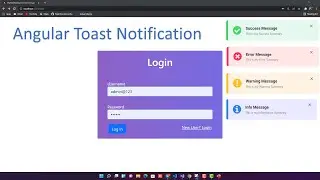 Toast Notification in Angular 13 | ng-angular-popup | Agular NPM Library | Angular Toast Tutorial |