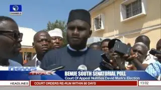 Appeal Court Nullifies David Mark's Election 28/11/15